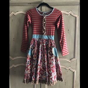 Mustard Pie dress and headband